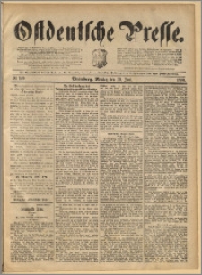 Ostdeutsche Presse. J. 14, 1890, nr 149