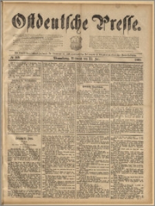 Ostdeutsche Presse. J. 14, 1890, nr 169