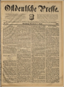 Ostdeutsche Presse. J. 14, 1890, nr 181