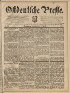 Ostdeutsche Presse. J. 14, 1890, nr 184