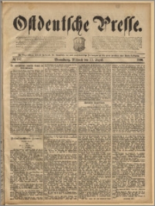 Ostdeutsche Presse. J. 14, 1890, nr 187