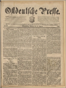 Ostdeutsche Presse. J. 14, 1890, nr 191