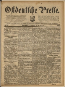 Ostdeutsche Presse. J. 14, 1890, nr 196