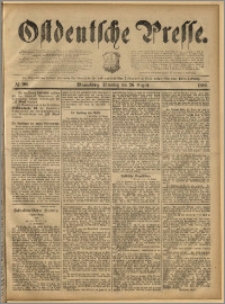 Ostdeutsche Presse. J. 14, 1890, nr 198
