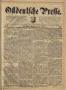 Ostdeutsche Presse. J. 14, 1890, nr 199