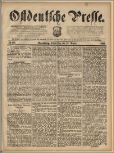 Ostdeutsche Presse. J. 14, 1890, nr 200