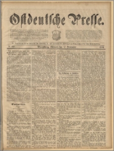 Ostdeutsche Presse. J. 14, 1890, nr 217