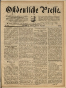 Ostdeutsche Presse. J. 14, 1890, nr 222