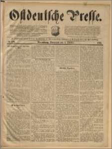Ostdeutsche Presse. J. 14, 1890, nr 232
