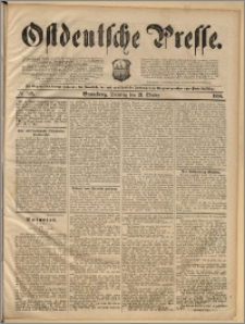 Ostdeutsche Presse. J. 14, 1890, nr 246