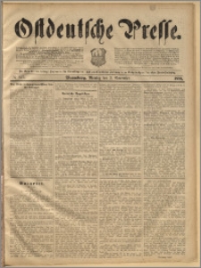 Ostdeutsche Presse. J. 14, 1890, nr 257