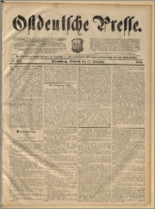 Ostdeutsche Presse. J. 14, 1890, nr 265