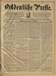 Ostdeutsche Presse. J. 14, 1890, nr 267