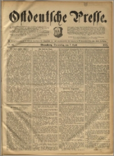 Ostdeutsche Presse. J. 16, 1892, nr 83