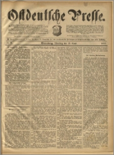 Ostdeutsche Presse. J. 16, 1892, nr 91