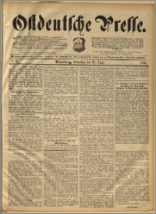 Ostdeutsche Presse. J. 16, 1892, nr 97