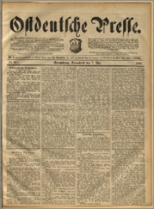 Ostdeutsche Presse. J. 16, 1892, nr 107