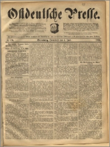 Ostdeutsche Presse. J. 16, 1892, nr 129