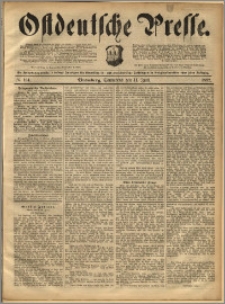 Ostdeutsche Presse. J. 16, 1892, nr 134