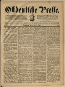 Ostdeutsche Presse. J. 16, 1892, nr 157
