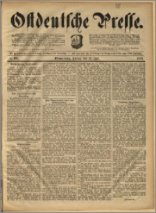 Ostdeutsche Presse. J. 16, 1892, nr 163