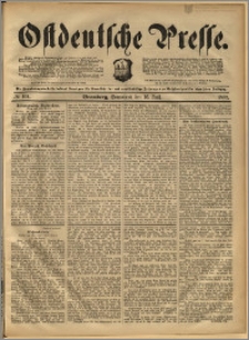 Ostdeutsche Presse. J. 16, 1892, nr 164
