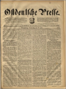 Ostdeutsche Presse. J. 16, 1892, nr 174
