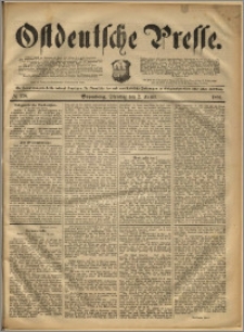 Ostdeutsche Presse. J. 16, 1892, nr 178