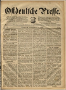 Ostdeutsche Presse. J. 16, 1892, nr 186