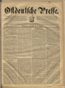 Ostdeutsche Presse. J. 16, 1892, nr 196
