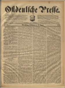 Ostdeutsche Presse. J. 16, 1892, nr 200