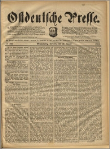 Ostdeutsche Presse. J. 16, 1892, nr 202