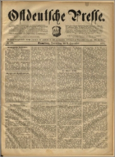 Ostdeutsche Presse. J. 16, 1892, nr 210