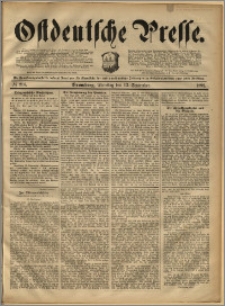 Ostdeutsche Presse. J. 16, 1892, nr 214