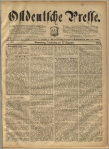 Ostdeutsche Presse. J. 16, 1892, nr 216
