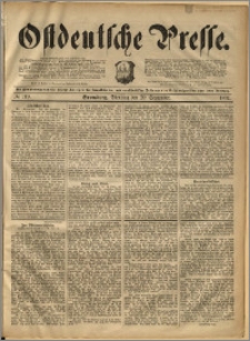 Ostdeutsche Presse. J. 16, 1892, nr 219