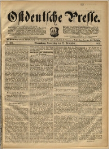 Ostdeutsche Presse. J. 16, 1892, nr 221