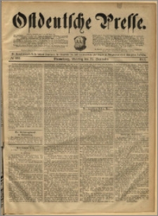 Ostdeutsche Presse. J. 16, 1892, nr 225