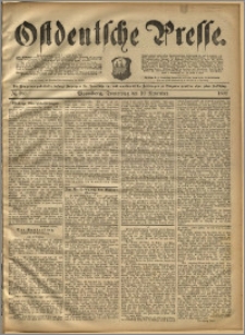 Ostdeutsche Presse. J. 16, 1892, nr 263