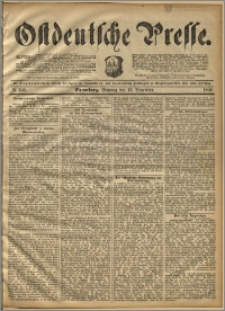 Ostdeutsche Presse. J. 16, 1892, nr 266