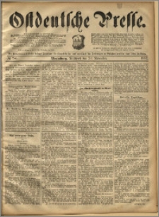 Ostdeutsche Presse. J. 16, 1892, nr 280