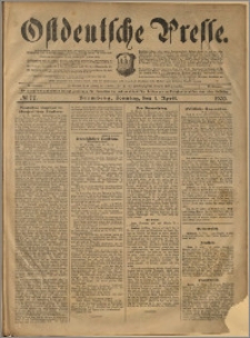 Ostdeutsche Presse. J. 24, 1900, nr 77