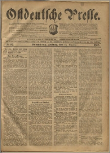 Ostdeutsche Presse. J. 24, 1900, nr 87