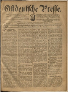 Ostdeutsche Presse. J. 24, 1900, nr 92