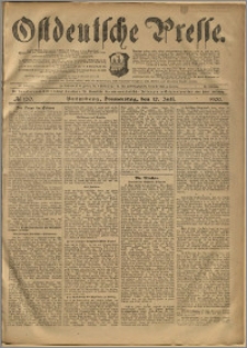 Ostdeutsche Presse. J. 24, 1900, nr 160