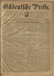 Ostdeutsche Presse. J. 24, 1900, nr 187