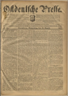 Ostdeutsche Presse. J. 24, 1900, nr 196