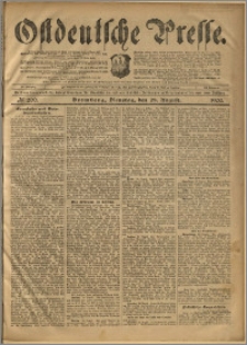 Ostdeutsche Presse. J. 24, 1900, nr 200