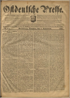 Ostdeutsche Presse. J. 24, 1900, nr 206