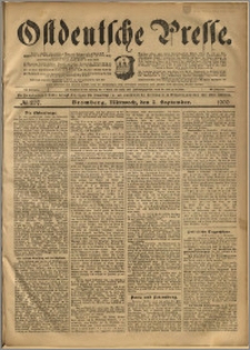 Ostdeutsche Presse. J. 24, 1900, nr 207